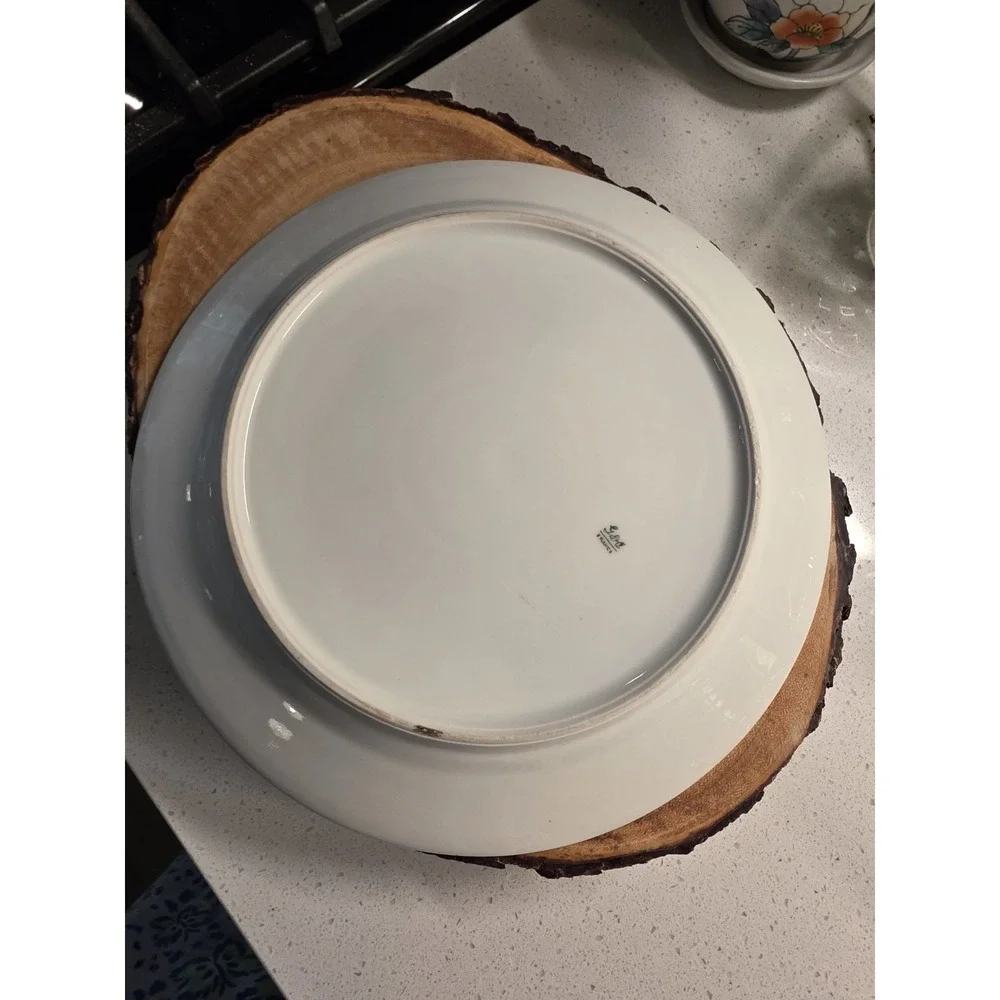 Kaiser Porzellan VTG German‎ Souvenir Porcelin Set of 2 Wall Plates